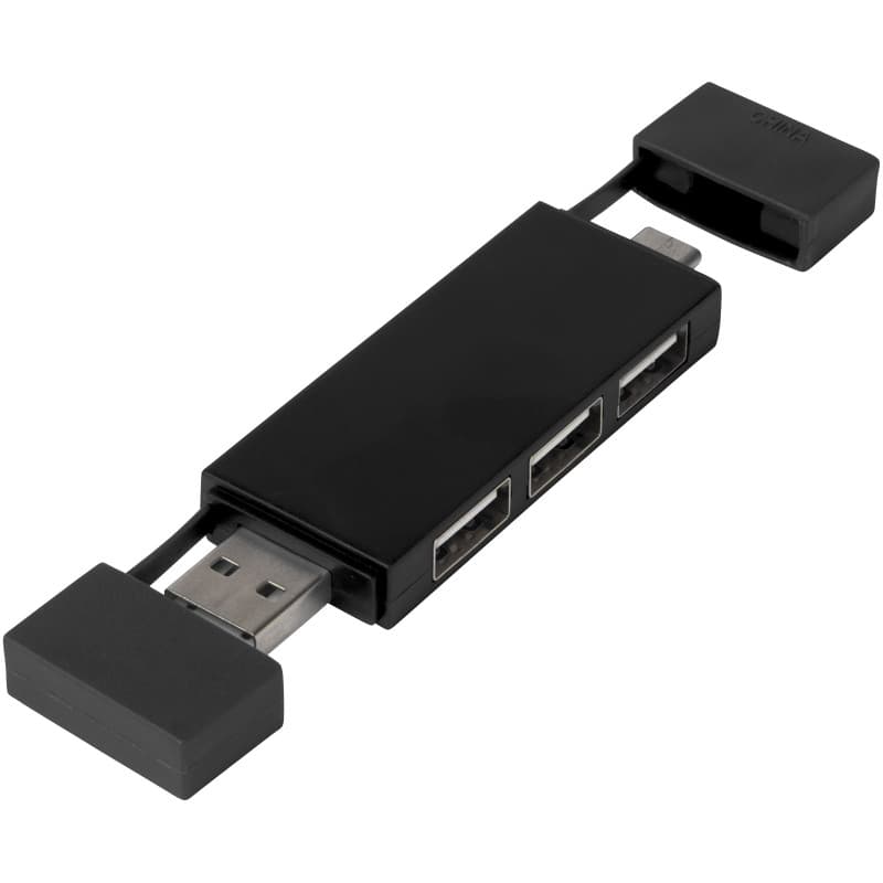 USB-hubb 2.0 med Dubbla Anslutningar