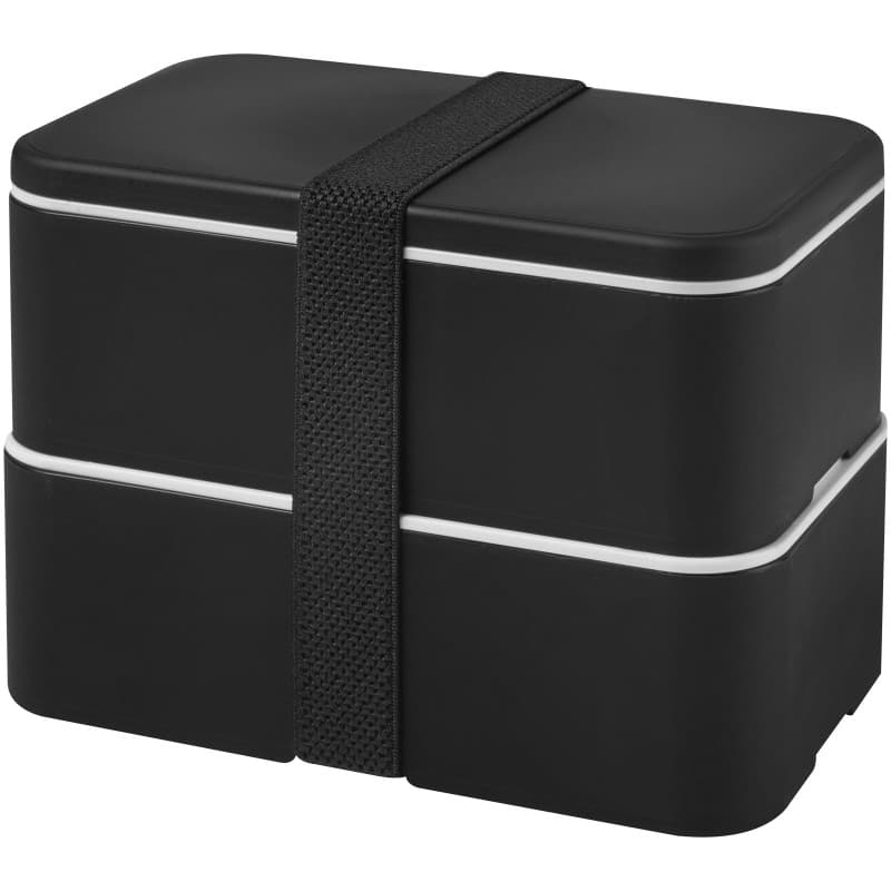 Dubbel Lunchlåda 700ml med Band