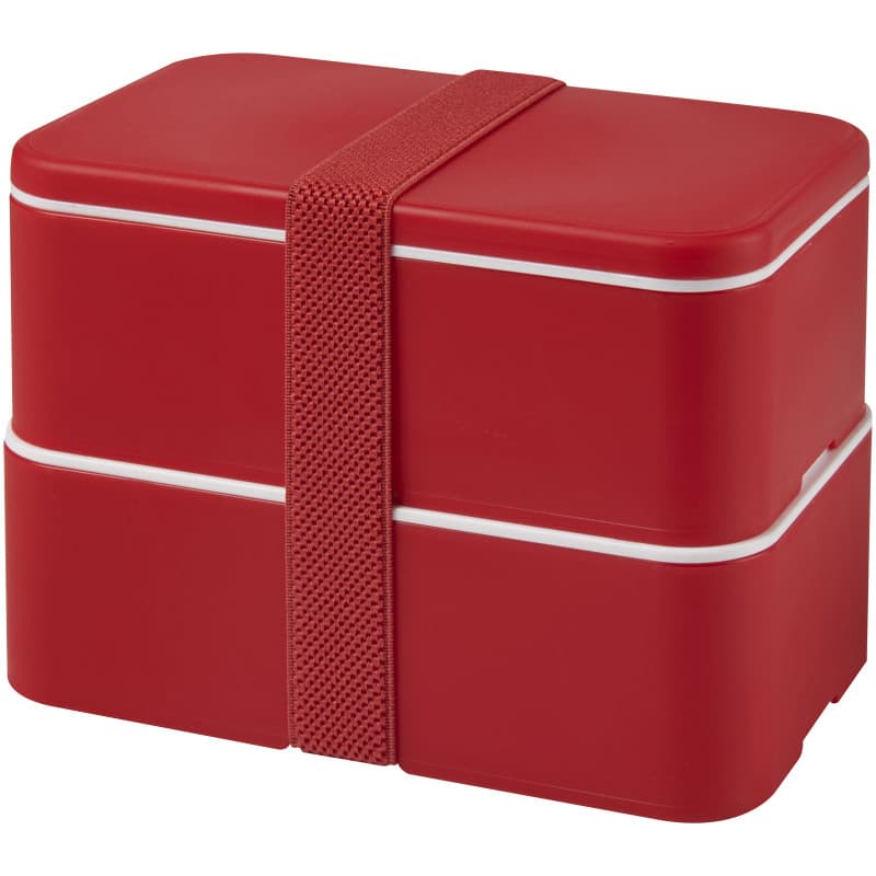 Dubbel Lunchlåda 700ml med Band