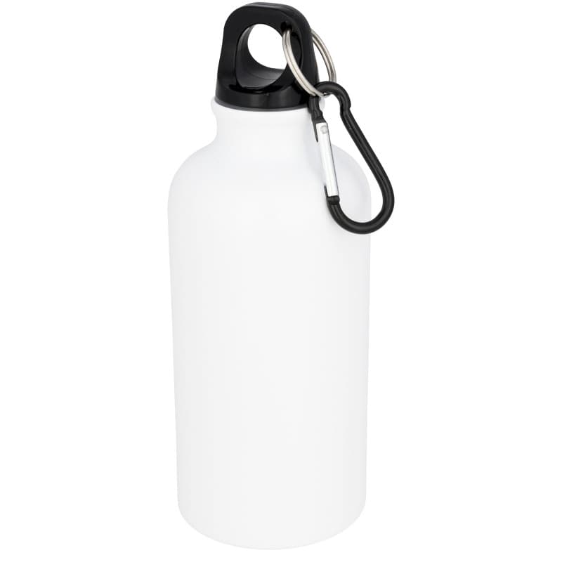 Sportflaska 400ml med Karbinhake av Aluminium