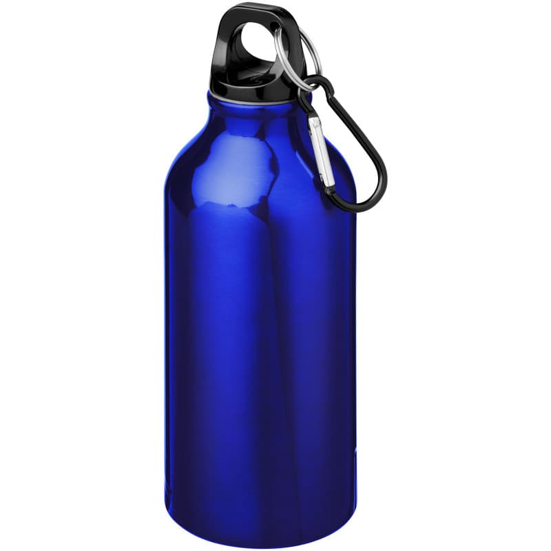 Vattenflaska 400ml med Karbinhake av Återvunnen Aluminium