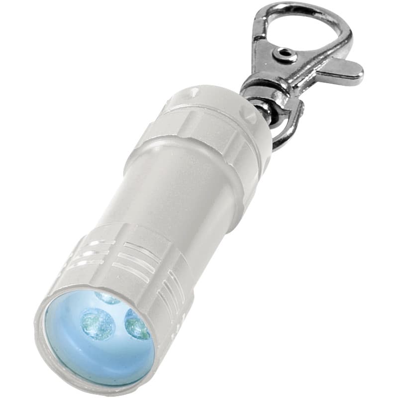 Metallnyckelring med LED-lampa