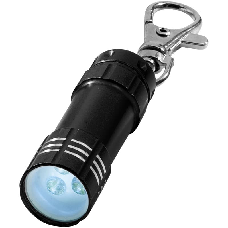Metallnyckelring med LED-lampa