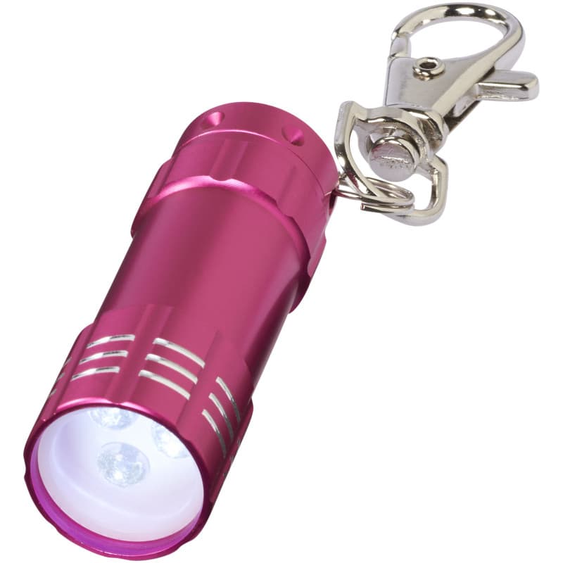 Metallnyckelring med LED-lampa