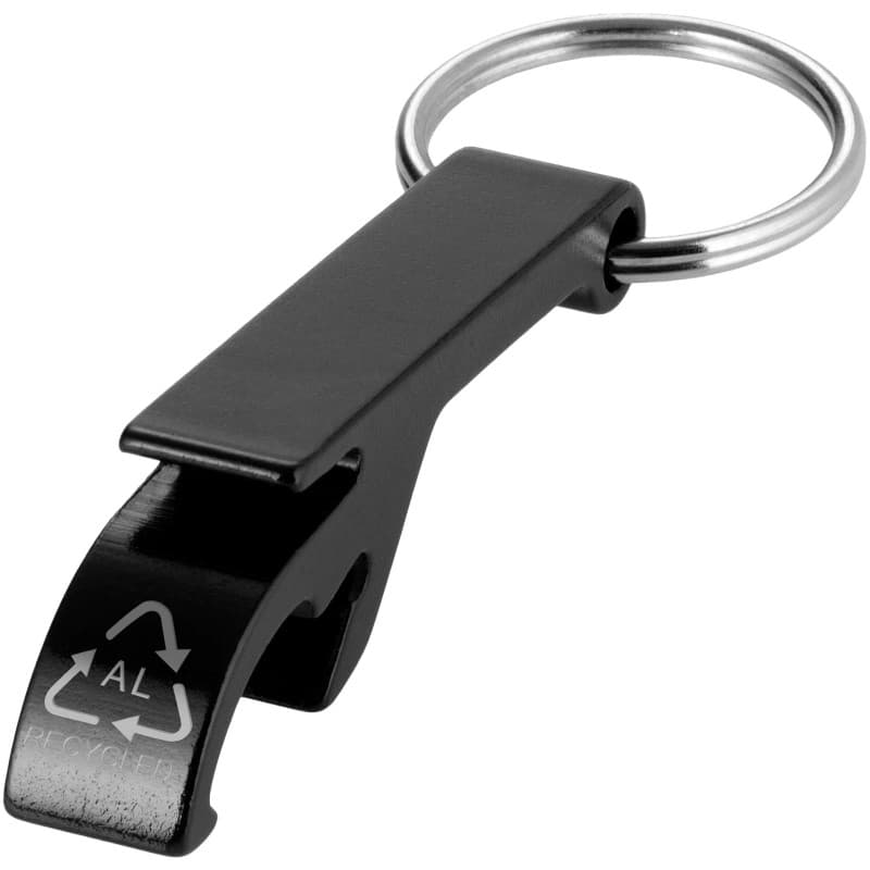 Flask- och Burköppnare med Nyckelring av Återvunnen Aluminium