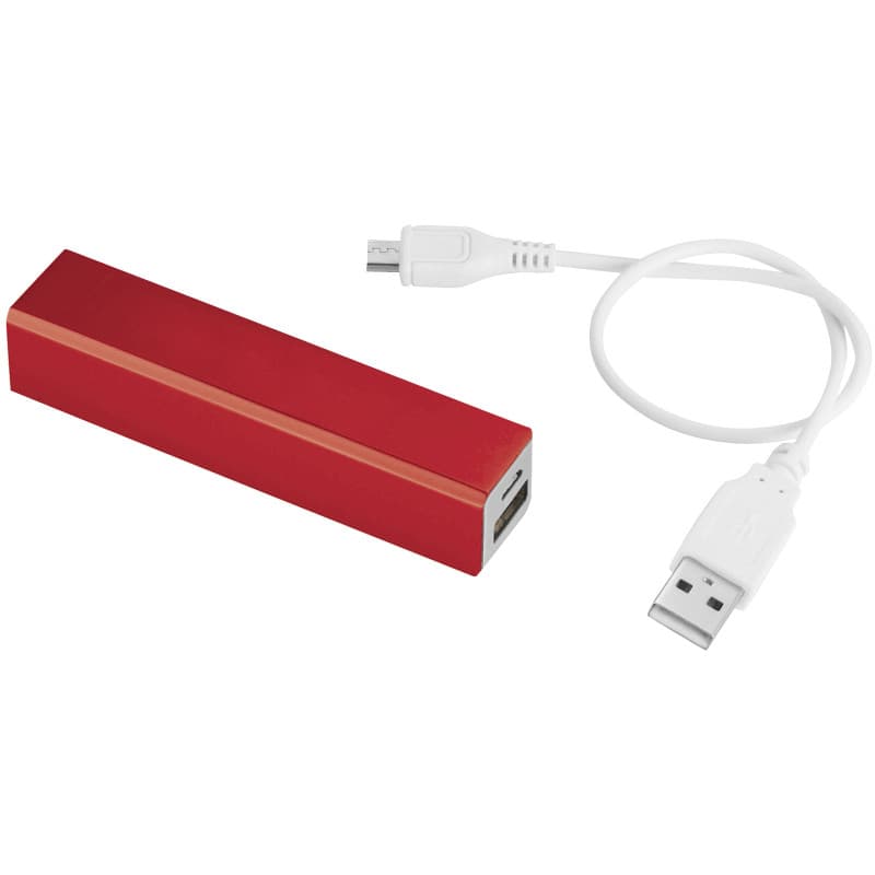 2200 mAh Kompakt Powerbank av Aluminium