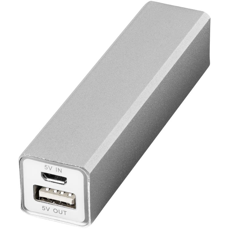 2200 mAh Kompakt Powerbank av Aluminium