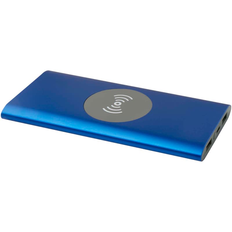 8000 mAh Trådlös Powerbank av Återvunnen Aluminium