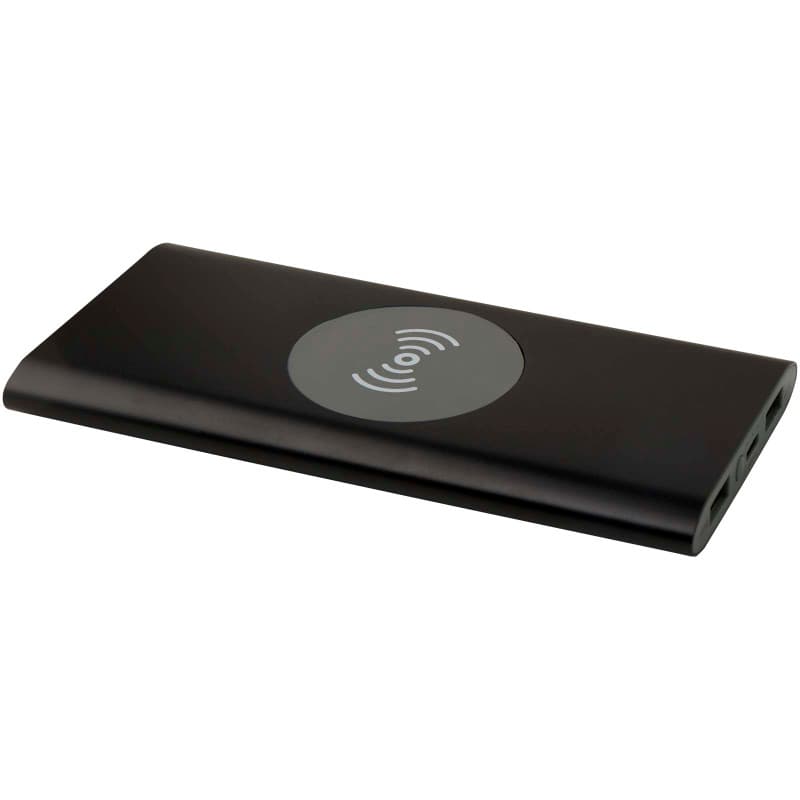 8000 mAh Trådlös Powerbank av Återvunnen Aluminium