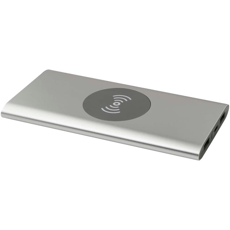 8000 mAh Trådlös Powerbank av Återvunnen Aluminium