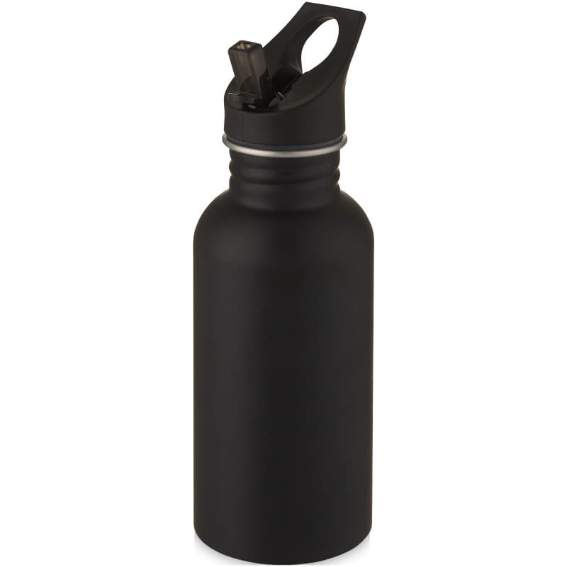 Rostfri Sportflaska med Sugrör 500ml