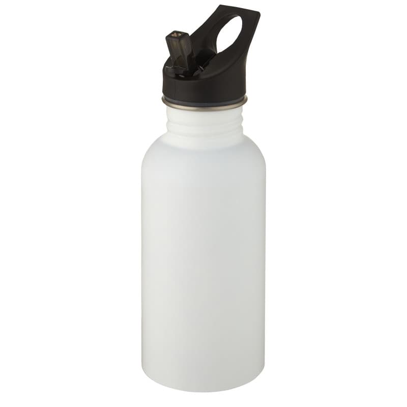 Rostfri Sportflaska med Sugrör 500ml