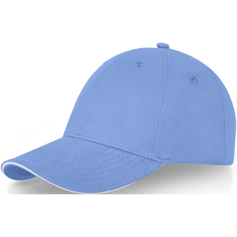6-Panels Ventilerad Sandwichkeps av Bomull