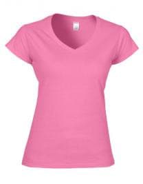 V-ringad T-shirt Dam
