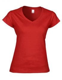 V-ringad T-shirt Dam