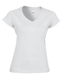 V-ringad T-shirt Dam