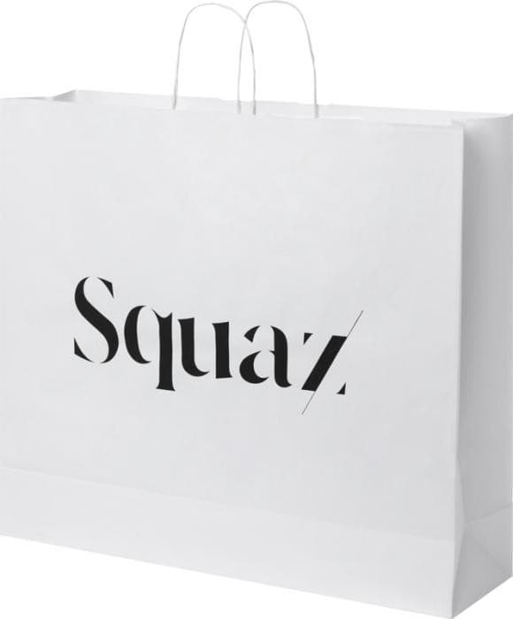 Bild 1 av 7 på XXL Kraftpapperspåse Premium med Vridna Handtag