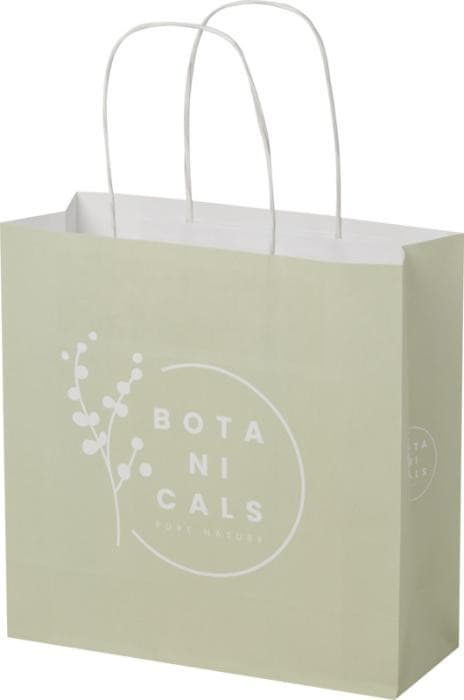 Bild 1 av 10 på Liten Återvinningsbar Kraftpapperspåse 120 g/m2