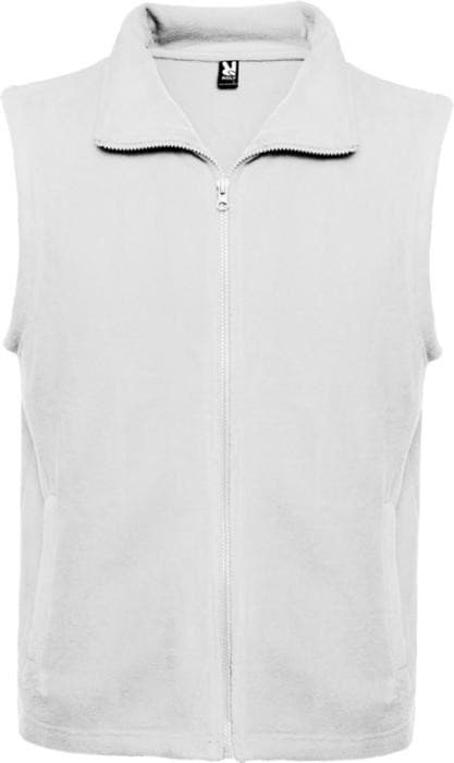 Bild 1 av 8 på Billig Fleeceväst Unisex med Polokrage