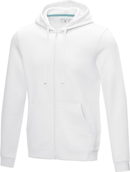 Bild 1 av 8 på Ekologisk Premium Huvtröja med Dragkedja för Herrar