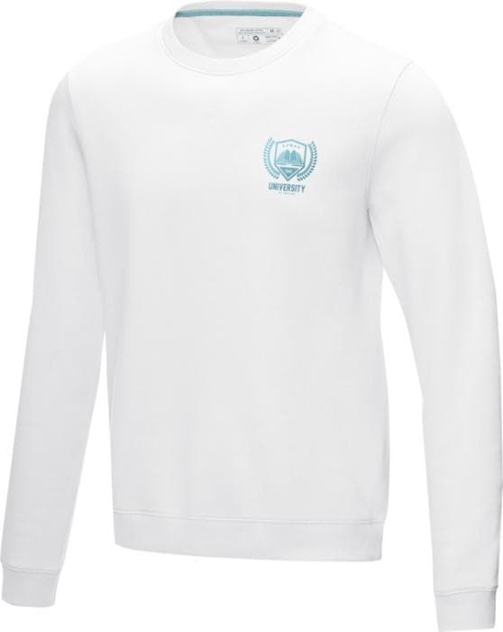 Bild 4 av 7 på Premium Ekologisk Herrtröja med Rund Hals