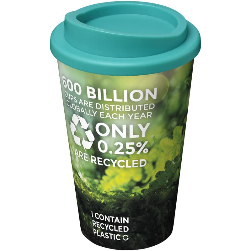 Bild på Dubbelväggig Termosmugg 350ml med Färgad Design utan tryck