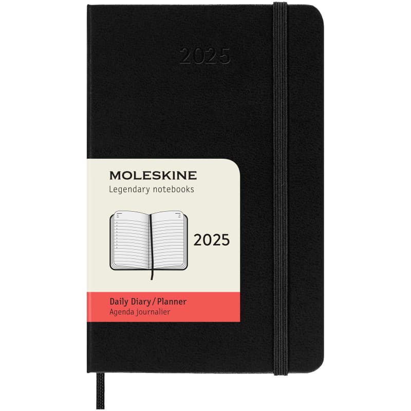 Bild på Moleskine Daglig Fickplanerare för 12 Månader utan tryck