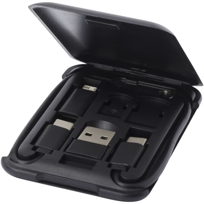 Bild på Modulär Laddningskabel med Telefonhållare av Återvunnen Plast utan tryck