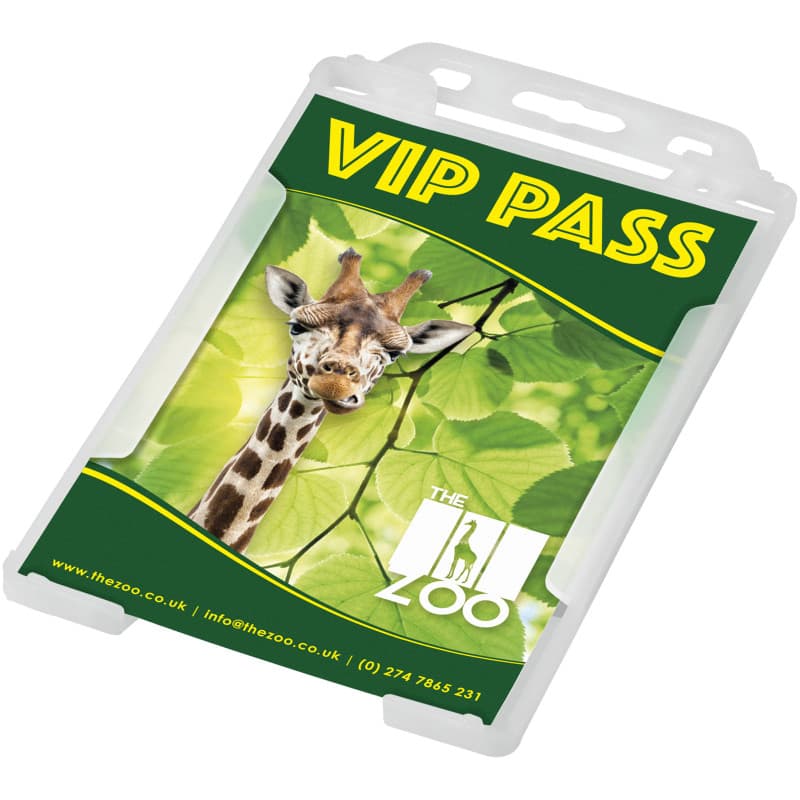 Bild på Korthållare för Porträttkort av Återvunnen Plast utan tryck