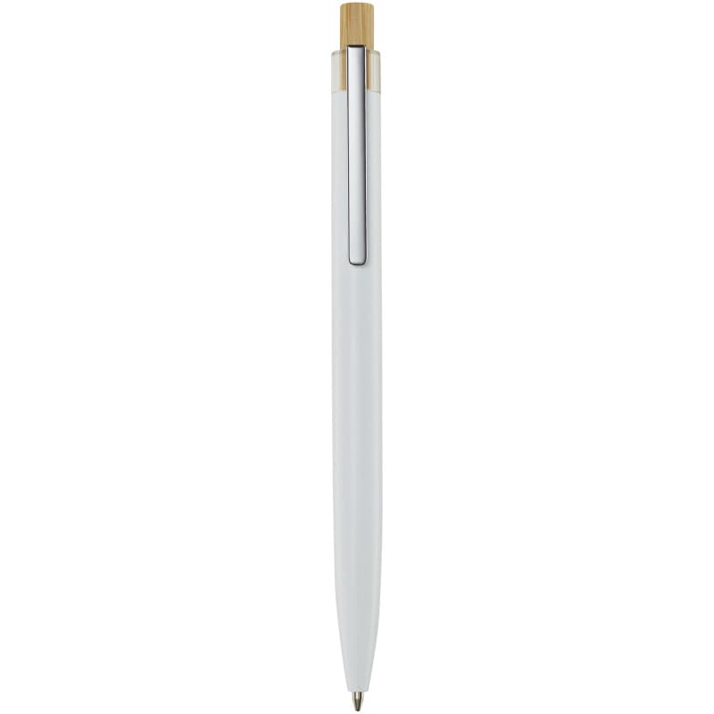 Bild på Kulspetspenna med Bambuknopp av Återvunnen Aluminium #3 utan tryck