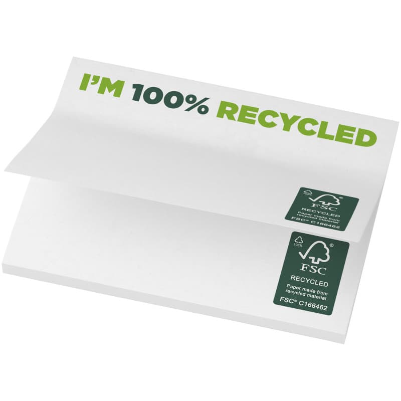 Bild på Klisterlappar 100x75mm av Återvunnet Papper utan tryck