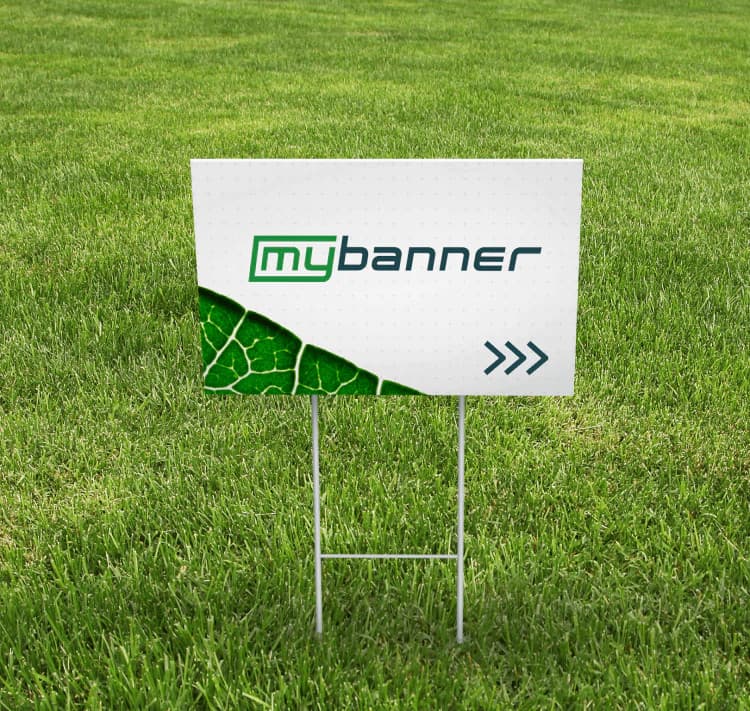 Tryck på Mäklarskyltar