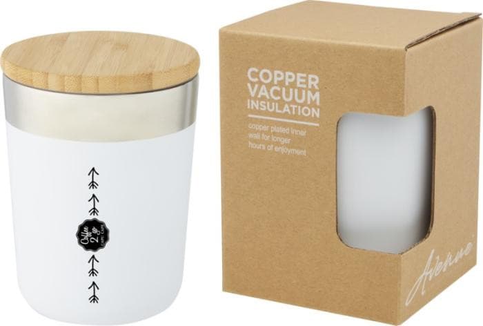 Bild av Vakuumisolerad Termos med Bambu Lock